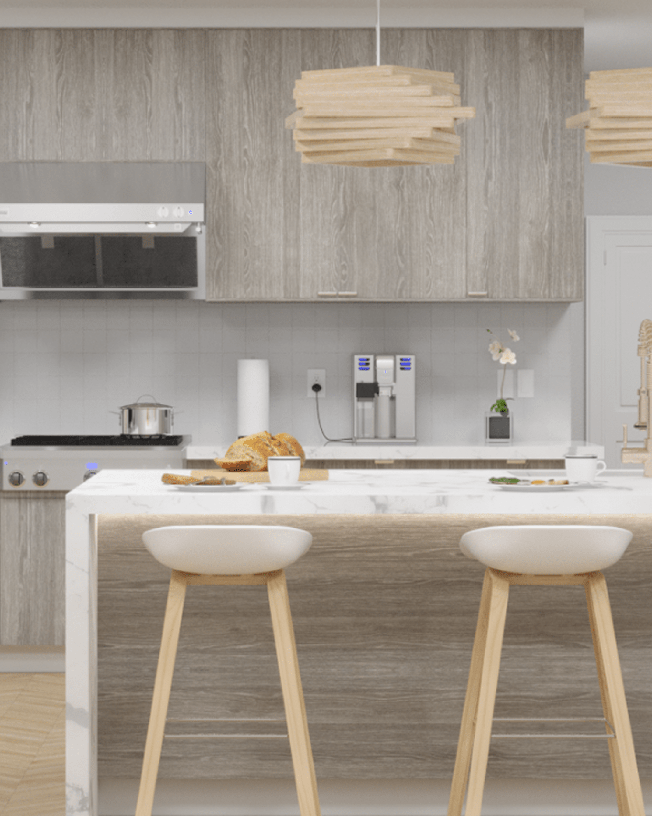 MAKELLOS EURO COLLECTION Wood Grain Series SEPIA