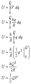 Derivation Of Capacitance Of A Spherical Capacitor