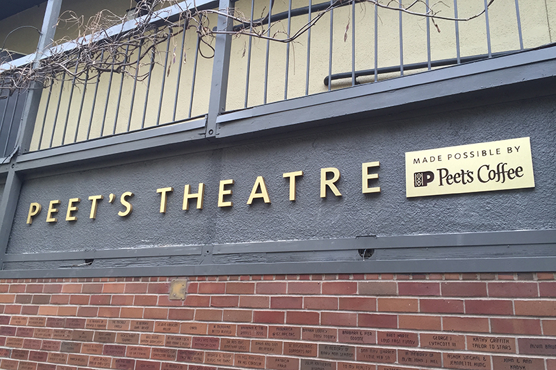 Berkeley Rep Outdoor sign