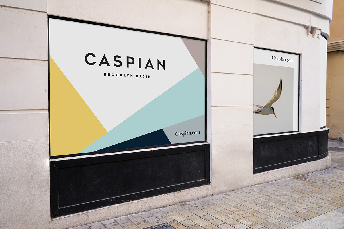 Caspian signage
