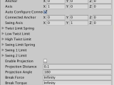 Unity Manual Character Joint