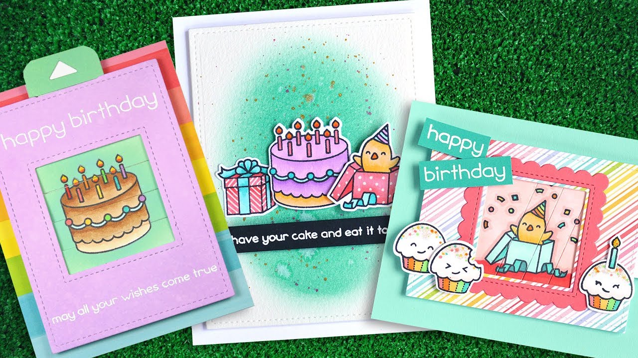 Lawn Fawn New Release Stamps and card ideas Feb 2021
