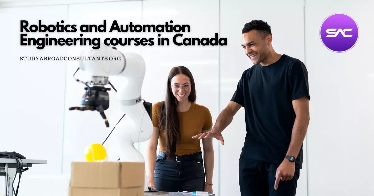 Robotics and Automation Engineering courses in Canada