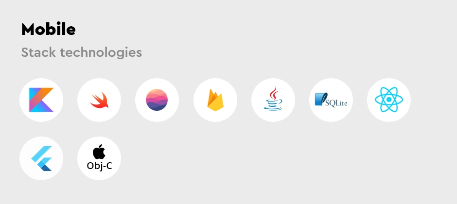 mobile stack technologies