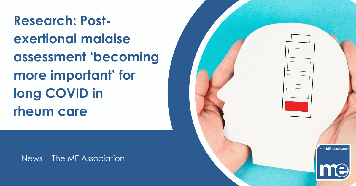 Research: Post-exertional malaise assessment ‘becoming more important’ for long COVID in rheum care