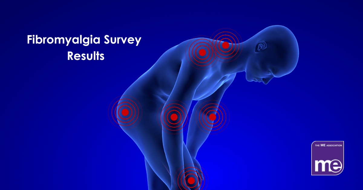IMAGE DESCRIPTION; An image of a human (blue) with widespread pain (red circles). With the title of the blog and the ME Association logo (bottom right).