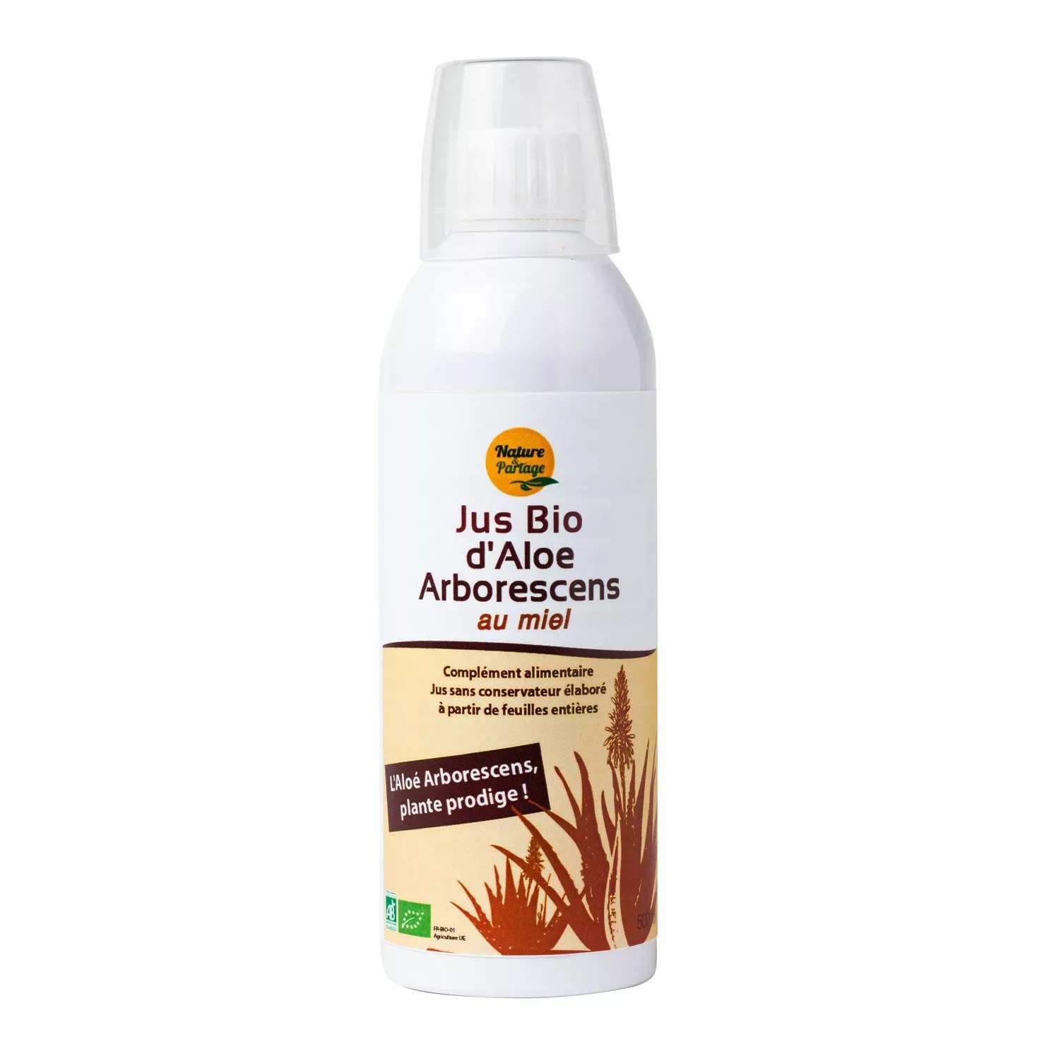 Aloe Arborescens Bio au Miel