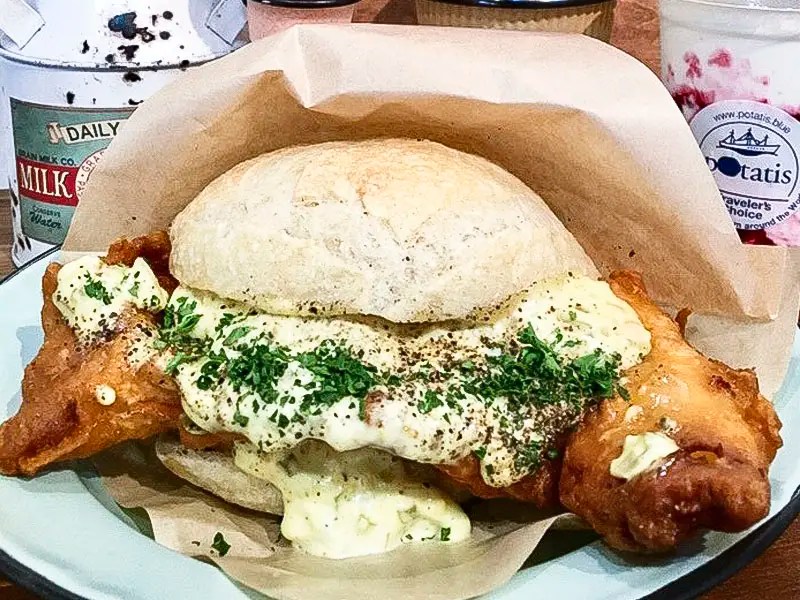 フィッシュサンド