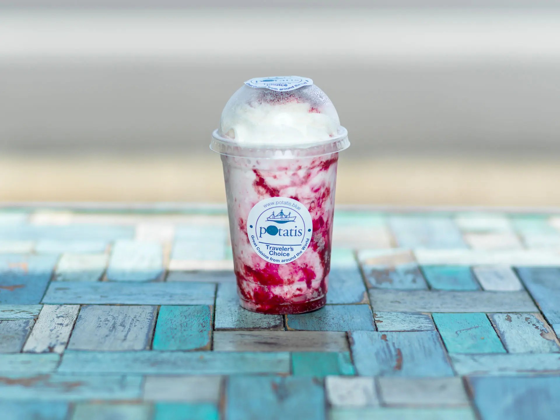 シェイク ラズベリー＆ストロベリー