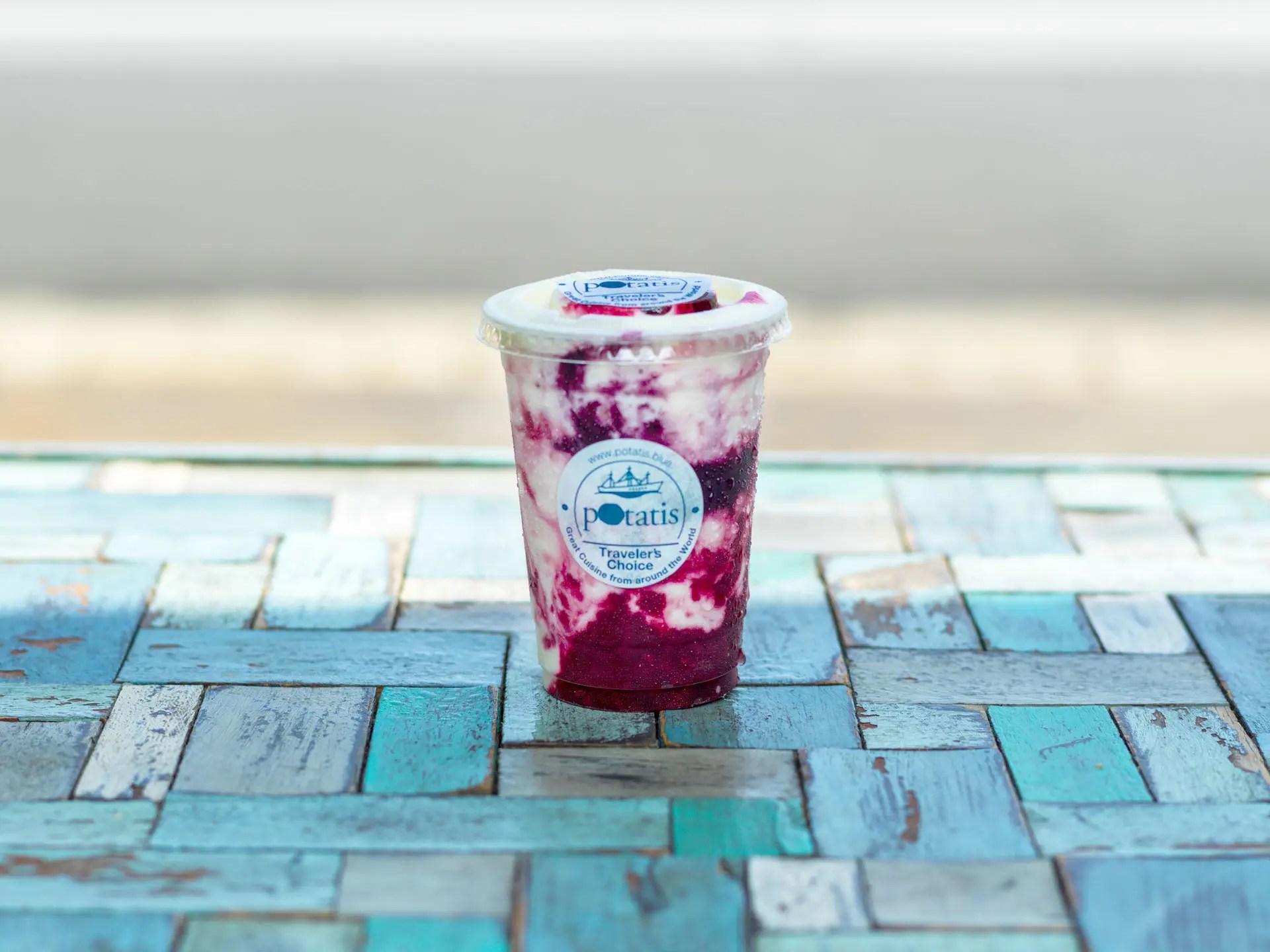 シェイク ヨーグルトラズベリー＆ブルーベリー