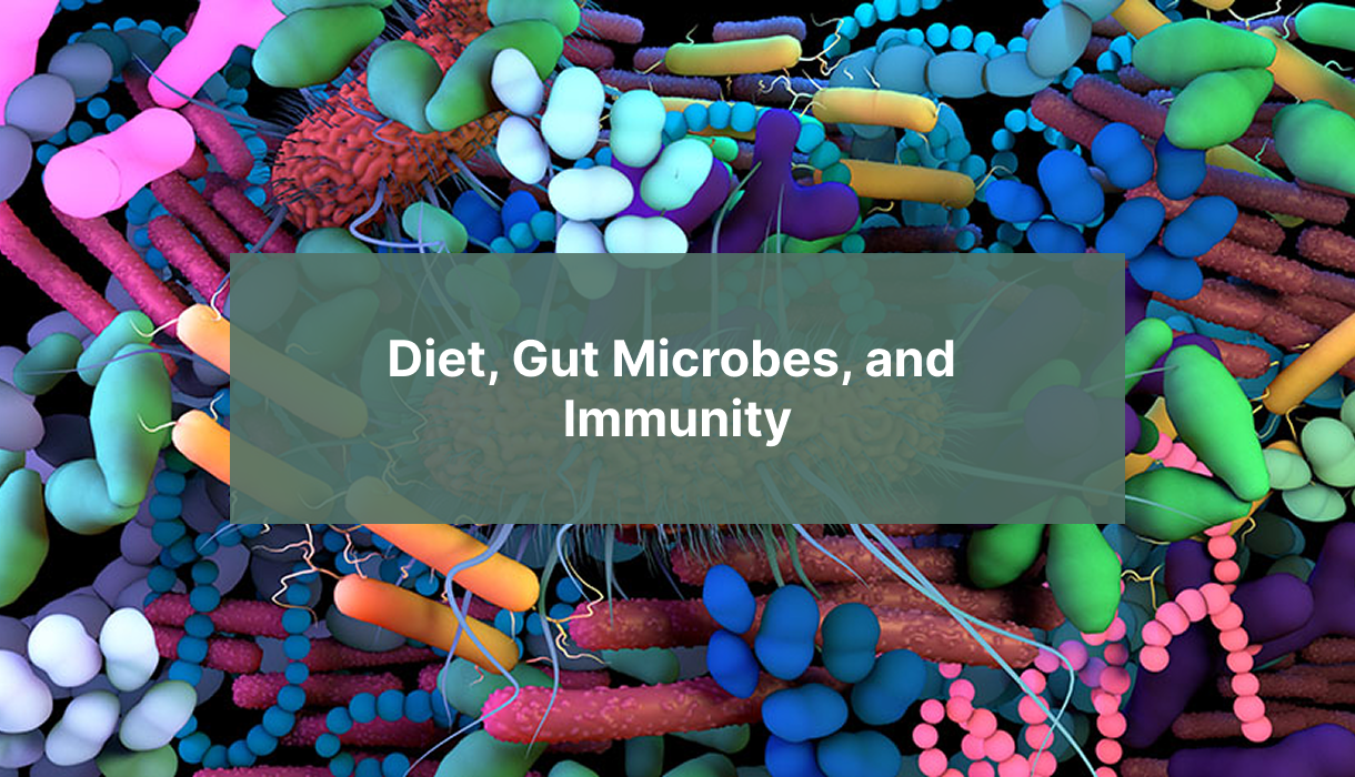 Diet, Gut Microbes, and Immunity