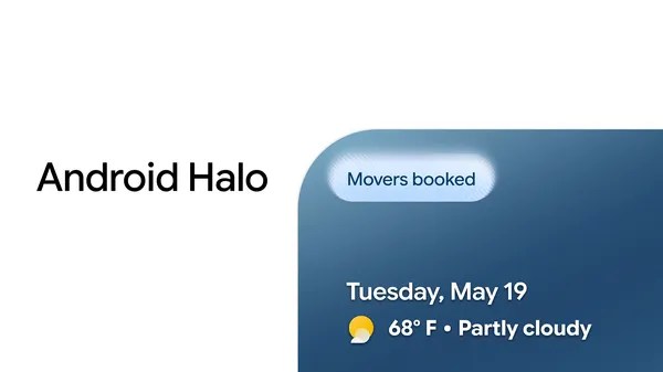Stay in sync with your agent with Android Halo.