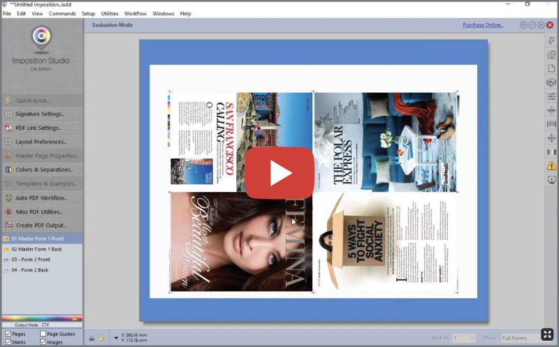 Free Imposition Software Windows Deeplop - Colorful Designs - Perfect Retina Collection