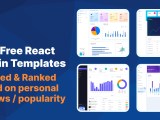 17 Free React Admin Dashboard Templates 2024 Handpicked