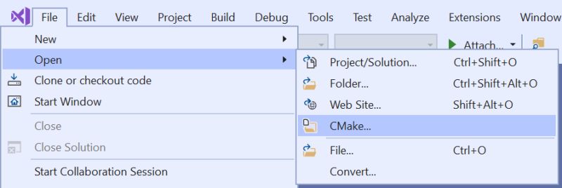 Open Existing Cmake Caches In Visual Studio C Team Blog - Premium Dark Wallpaper Gallery - Desktop
