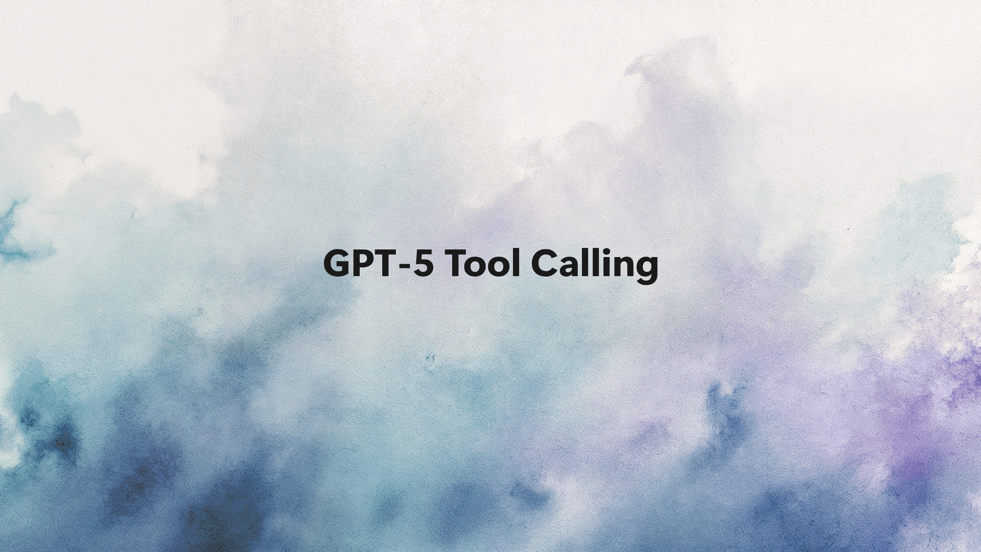 GPT-5 Freeform Tool Calling 데모