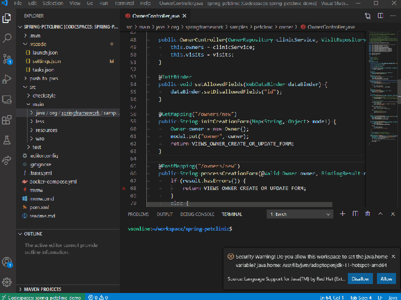 Java On Visual Studio Code June Update Microsoft For Java Developers - Retina Gradient Patterns for Desktop