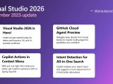 Visual Studio 2026 November 2025 Update