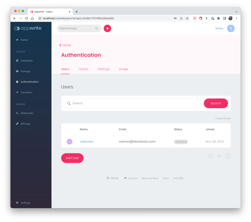 Getting Started With Appwrite Using Ionic React Devdactic - Premium Minimal Design Gallery - Ultra HD