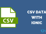 How To Parse Visualise And Export Csv Data With Ionic Devdactic