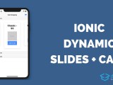 Dynamic Ionic 4 Slides With Shopping Cart Devdactic
