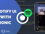 Building The Spotify Ui With Ionic Devdactic