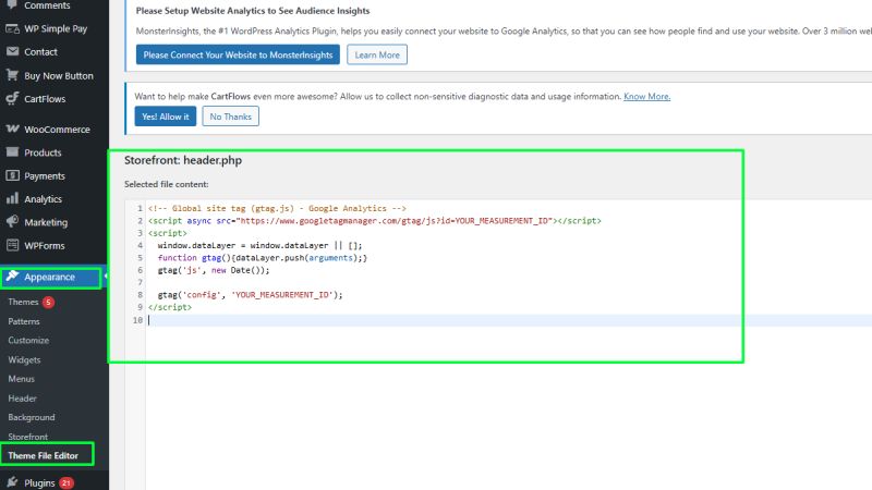 How To Add Analytics Or Adsense Code To Your Header In Wordpress - 8K Colorful Photos for Desktop