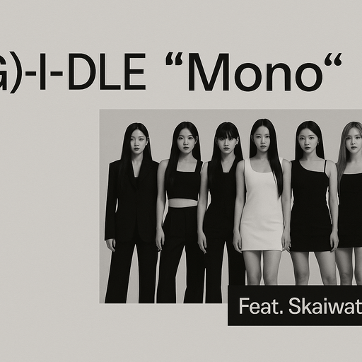i-dle drops minimalist single ‘Mono (Feat. Skaiwater)’ comeback analysis thumbnail