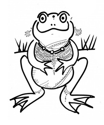 My wife is a frog