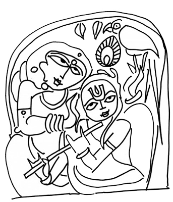 Do you know why I stamped the snake Kaliya
