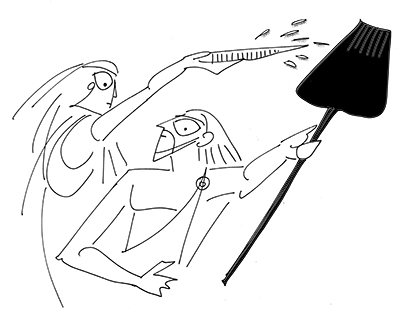 When the Oar became a Winnowing fan