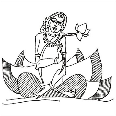 Battle of Lakshmi and Saraswati