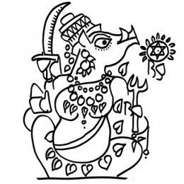 The tantrik sow-Goddess