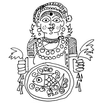 No fish for Gauri this year?