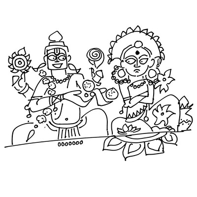 Rasgullas for Lakshmi