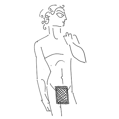 Unravelling male nudes