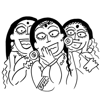 The laughter of women