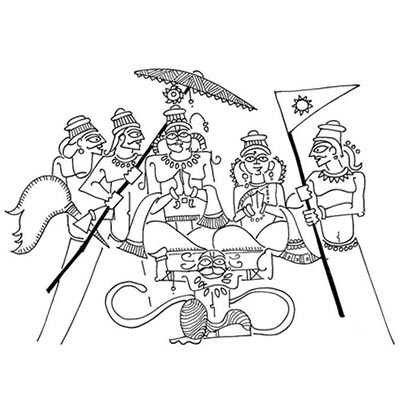 Hanuman, the Mighty Hero