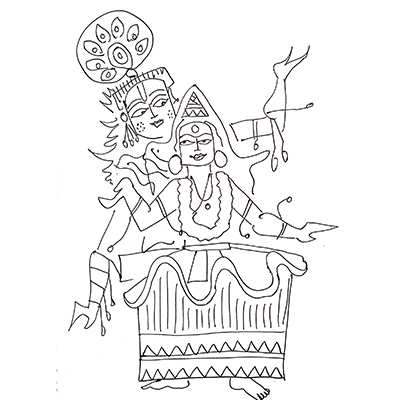 Northeastern love for Krishna