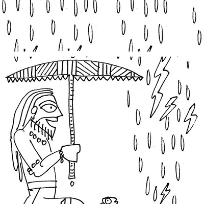Vedic thunder, rain and frogs