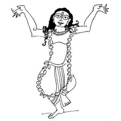 Dancing in Krishna consciousness