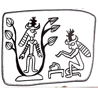 Sarna, the Harappan Tree Goddess