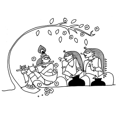 Krishna and the Eloping Women