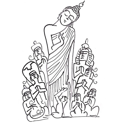 Tamed by Buddhism