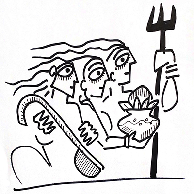 Metaphor Of Three Goddesses