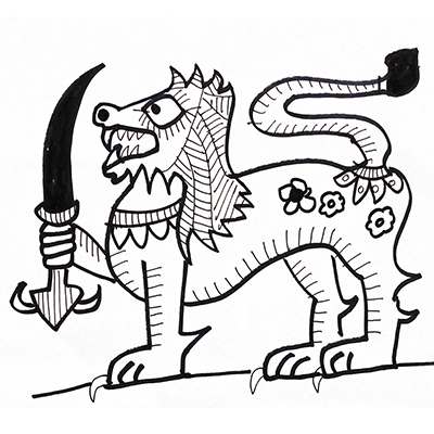 Royal Power of the Symbolic Lion