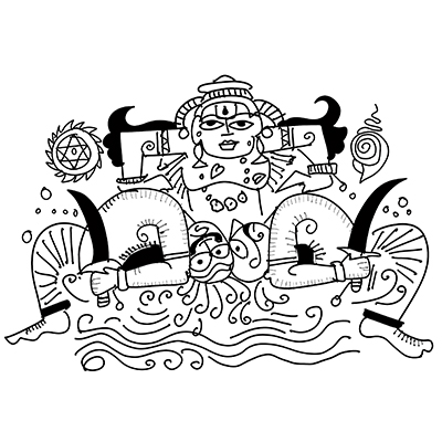 How Gods, Demons Formed India’s Mountains, Rivers and Seas