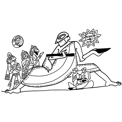 Jain Vaman and Jain Parashuram