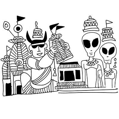 Jinns and Aliens