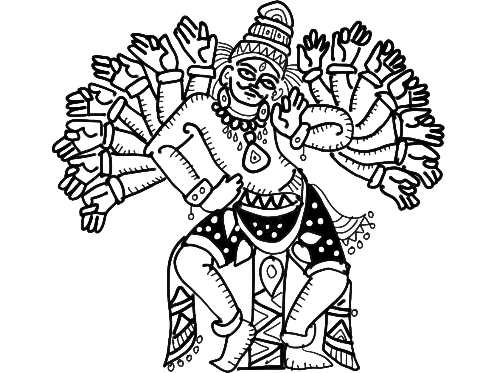 Shiva and Vishnu in My Son, Vietnam
